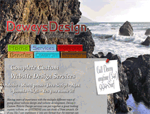 Tablet Screenshot of deweysdesign.com
